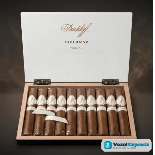 Davidoff Exclusive 10 luk 5*55 Türkiyeye Özel Puro - görsel 2