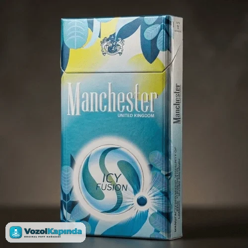 Manchester Icy Fusion Superslim Sigara – Buz ve Nane Aromalı - görsel 2