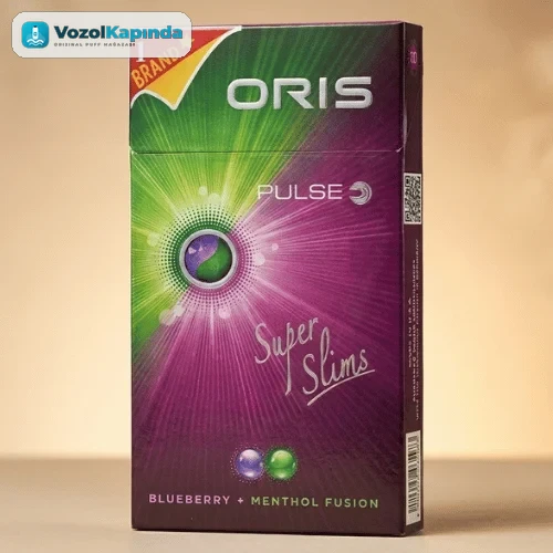 Oris Pulse Blueberry Menthol Fusion Superslims Sigara