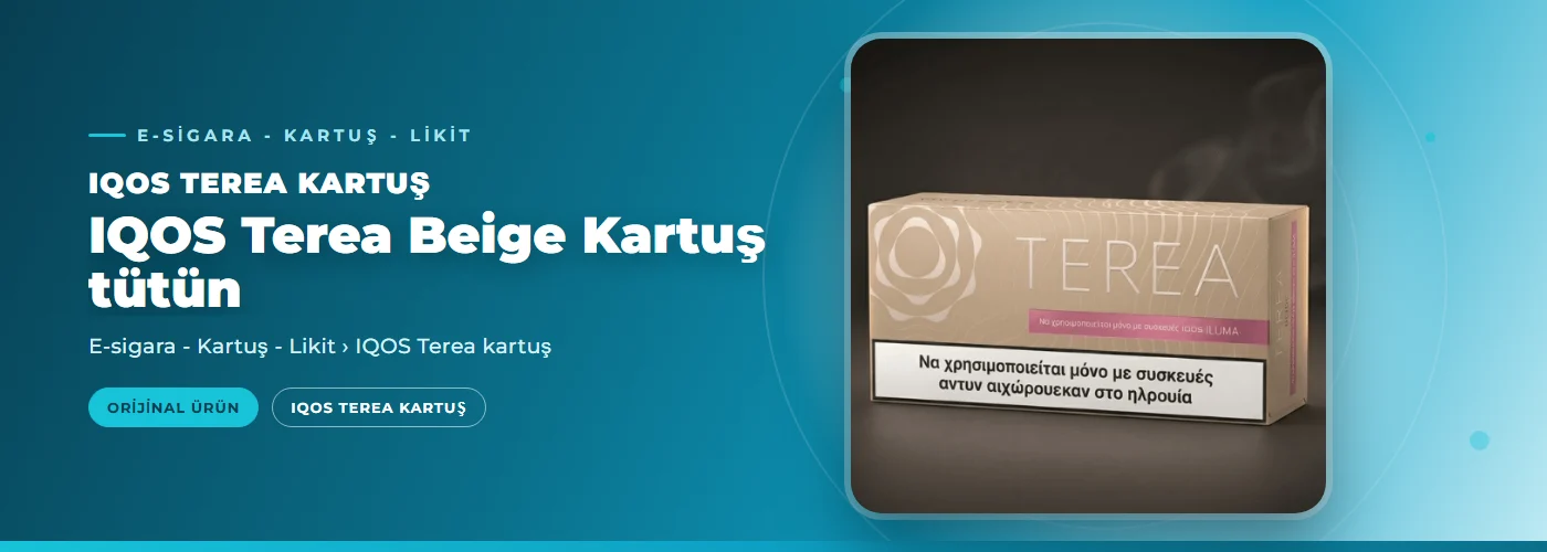 IQOS Terea Beige Kartuş tütün