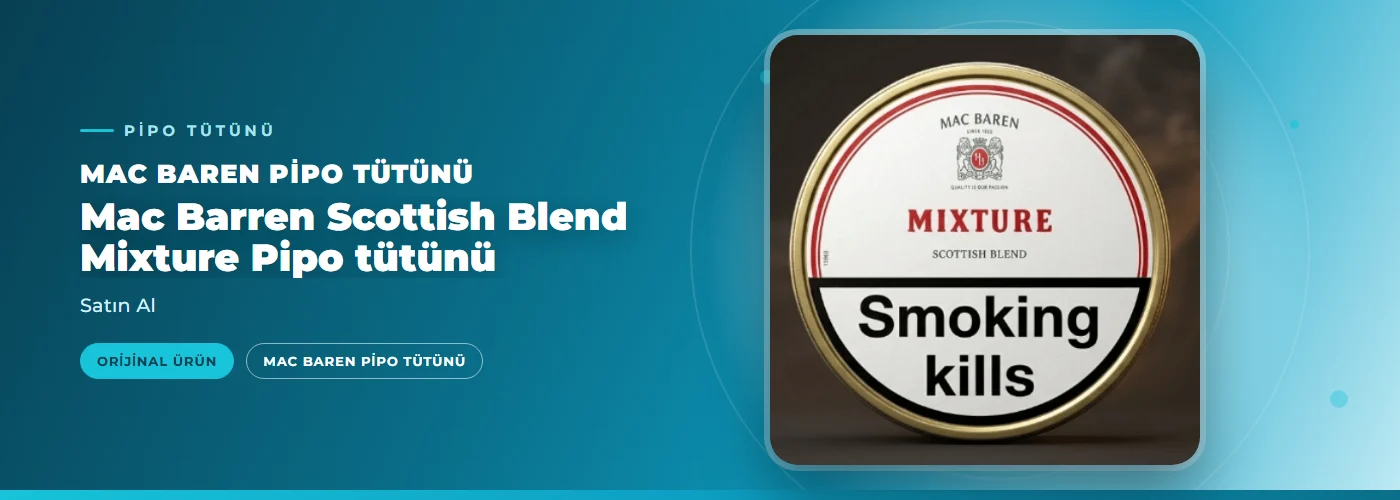 Mac Barren Scottish Blend Mixture Pipo tütünü – Satın Al