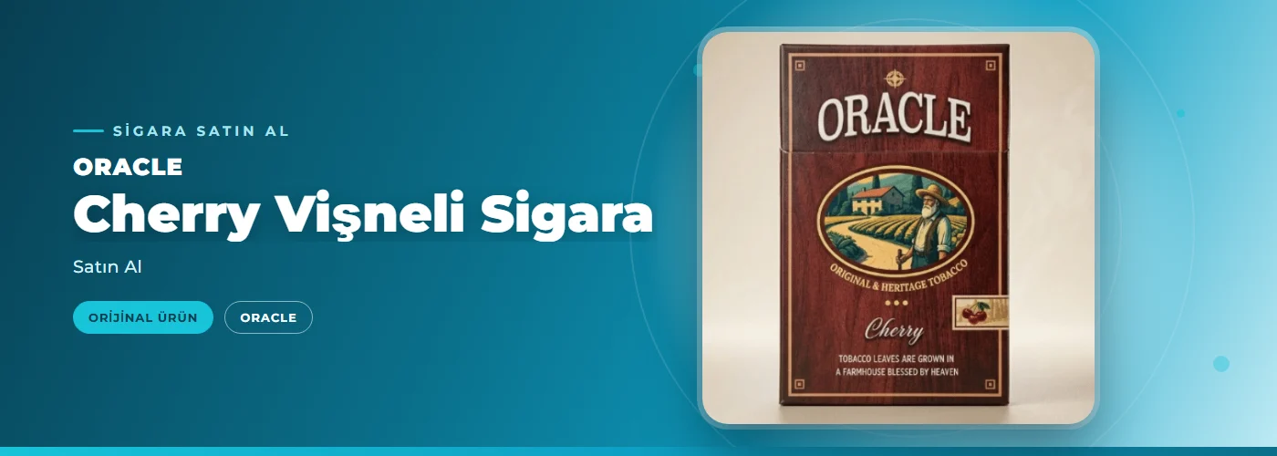 Oracle Cherry Vişneli Sigara – Satın Al