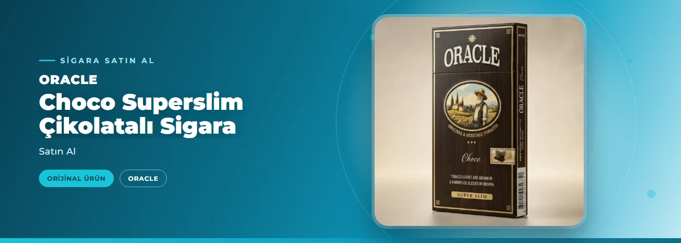 Oracle Choco Superslim Çikolatalı Sigara – Satın Al