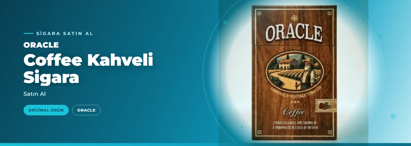Oracle Coffee Kahveli Sigara – Satın Al
