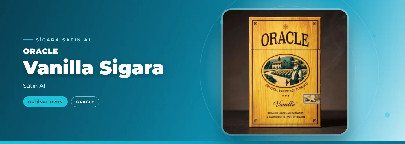 Oracle Vanilla Sigara – Satın Al