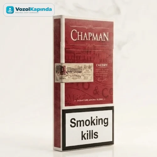 Chapman Cherry Superslim Uzun Sigara - Vişne Aromalı - görsel 2
