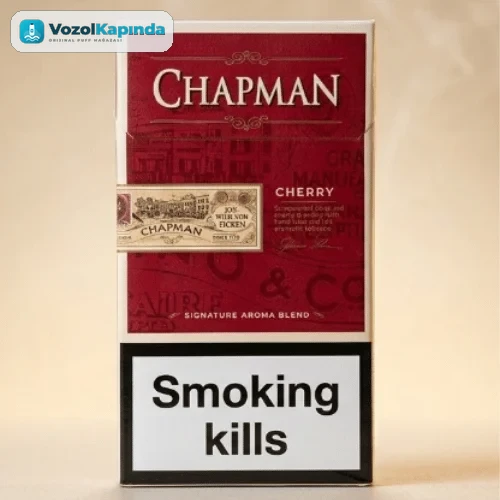 Chapman Cherry Superslim Uzun Sigara - Vişne Aromalı