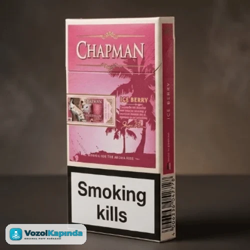 Chapman İce Berry Superslim Uzun Sigara - Buz ve Dut Aromalı - görsel 2