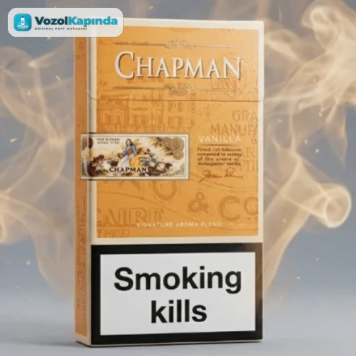 Chapman Vanilla Superslim Uzun Sigara - Vanilya Aromalı - görsel 2