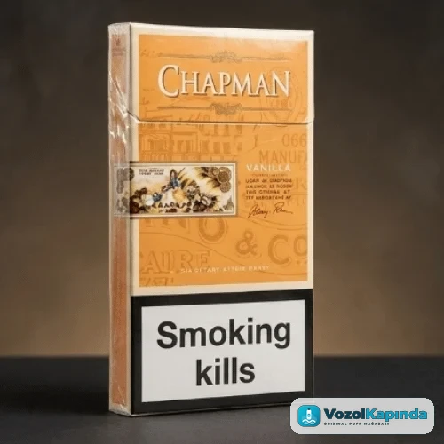 Chapman Vanilla Superslim Uzun Sigara - Vanilya Aromalı - görsel 3