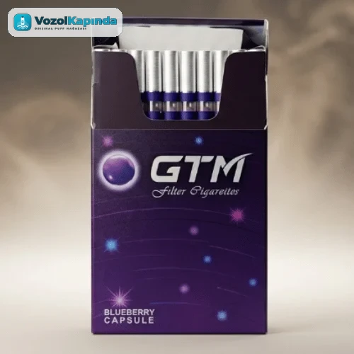 GTM Blueberry Capsule Slim Sigara – Yabanmersinli Kapsül - görsel 2