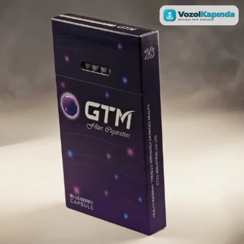 GTM Blueberry Capsule Slim Sigara – Yabanmersinli Kapsül - görsel 4
