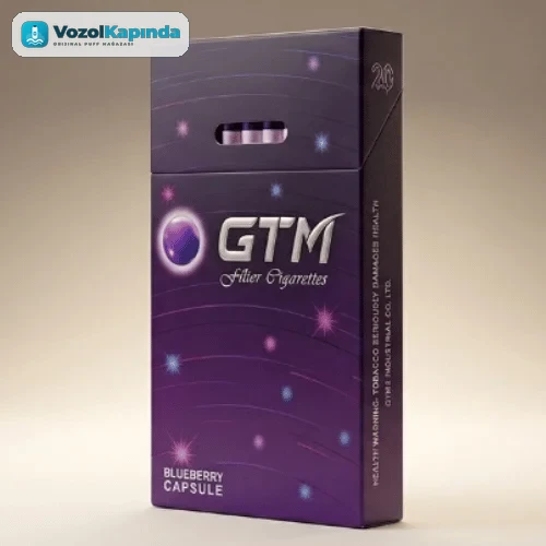 GTM Blueberry Capsule Slim Sigara – Yabanmersinli Kapsül - görsel 5