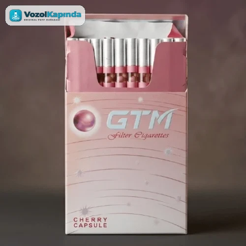 GTM Cherry Capsule Slim Sigara - Kiraz Kapsüllü - görsel 2