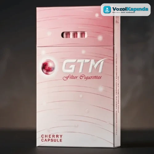 GTM Cherry Capsule Slim Sigara - Kiraz Kapsüllü - görsel 3