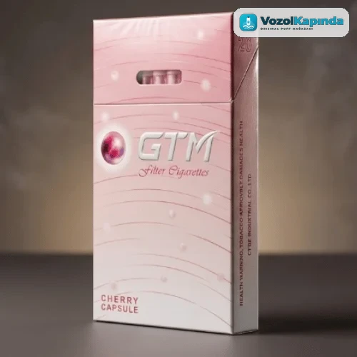 GTM Cherry Capsule Slim Sigara - Kiraz Kapsüllü - görsel 4