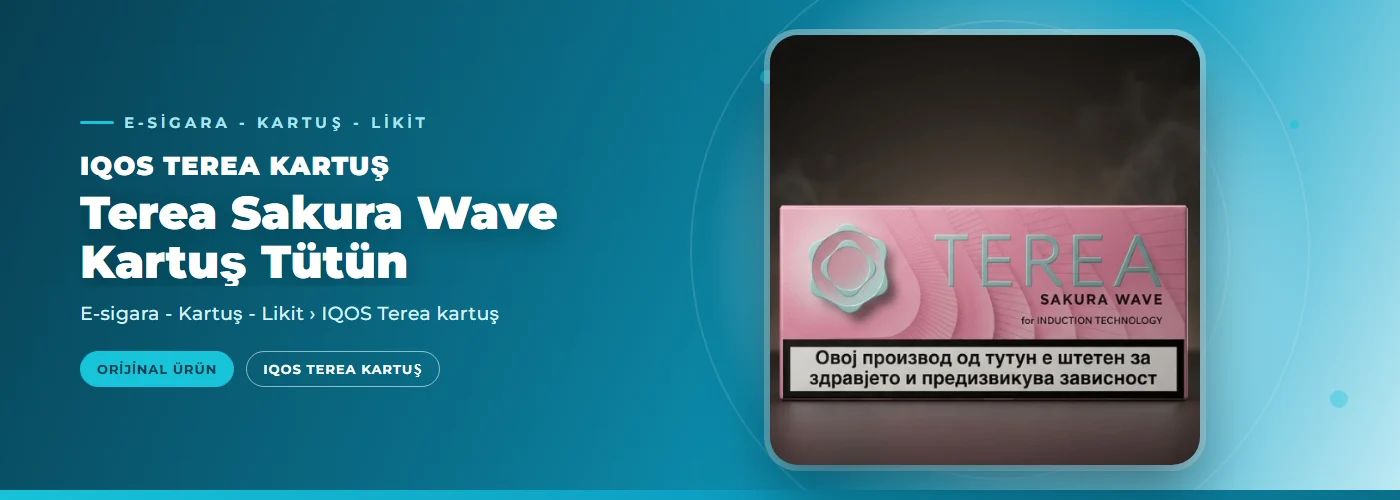Terea Sakura Wave Kartuş Tütün