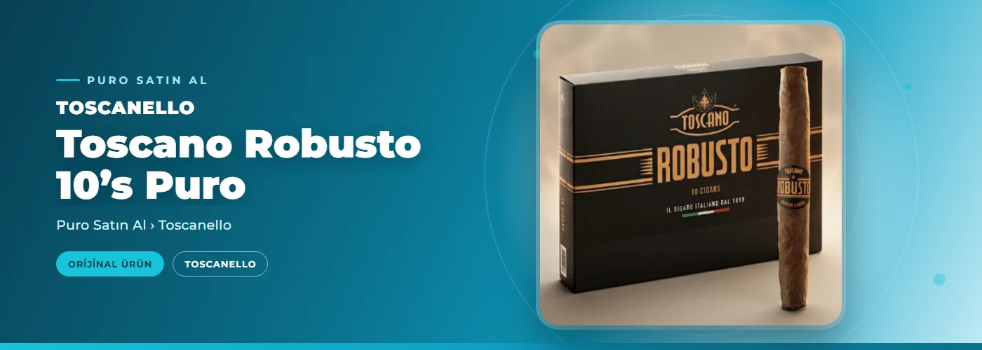Toscano Robusto 10’s Puro