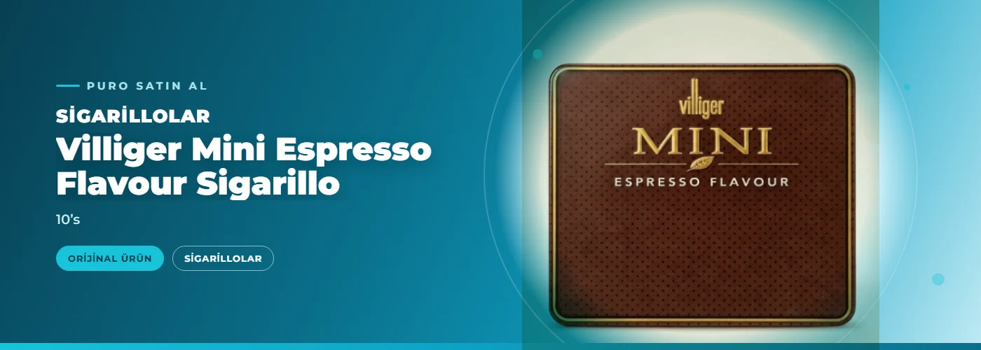 Villiger Mini Espresso Flavour Sigarillo – 10’s