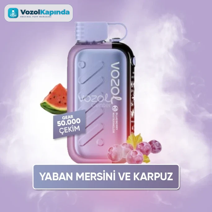 Vozol Gear Ice & Sweet 50000 Blueberry Watermelon