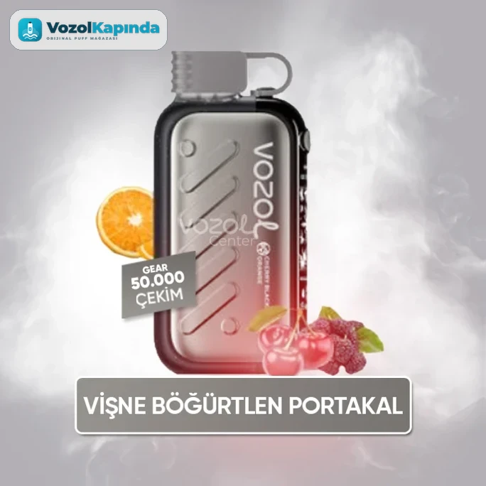 Vozol Gear Ice & Sweet 50000 Cherry Blackberry Orange