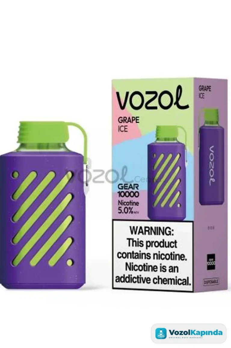 Vozol Gear 10000 Puff Grape Ice