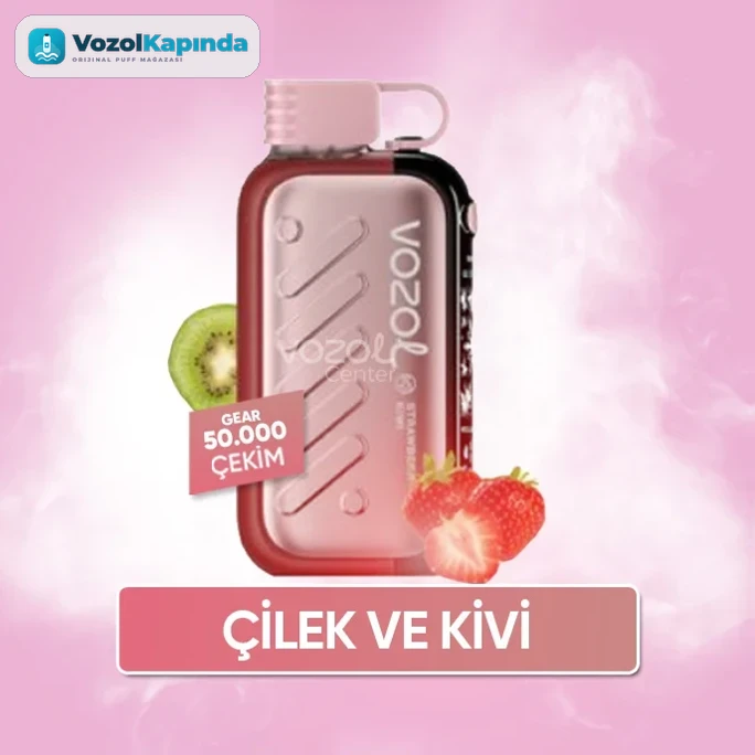 Vozol Gear Ice & Sweet 50000 Strawberry Kiwi