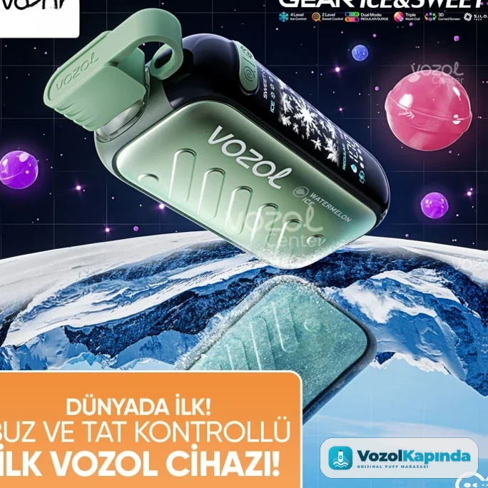 Vozol Gear Ice & Sweet 50000 Blueberry Grapefruit