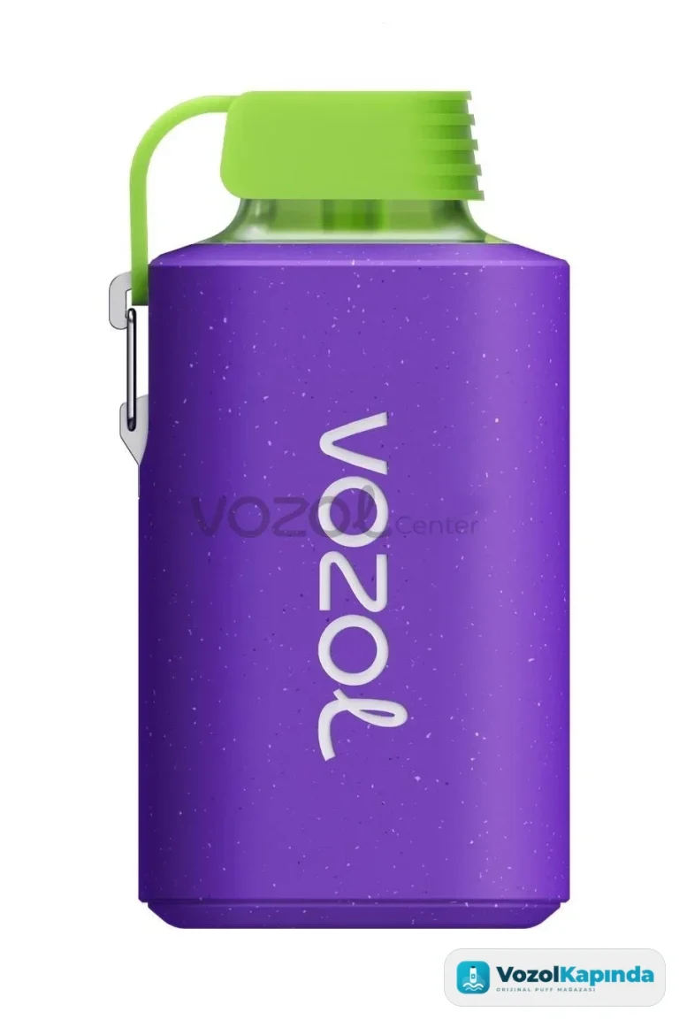 Vozol Gear 10000 Puff Grape Ice - görsel 2
