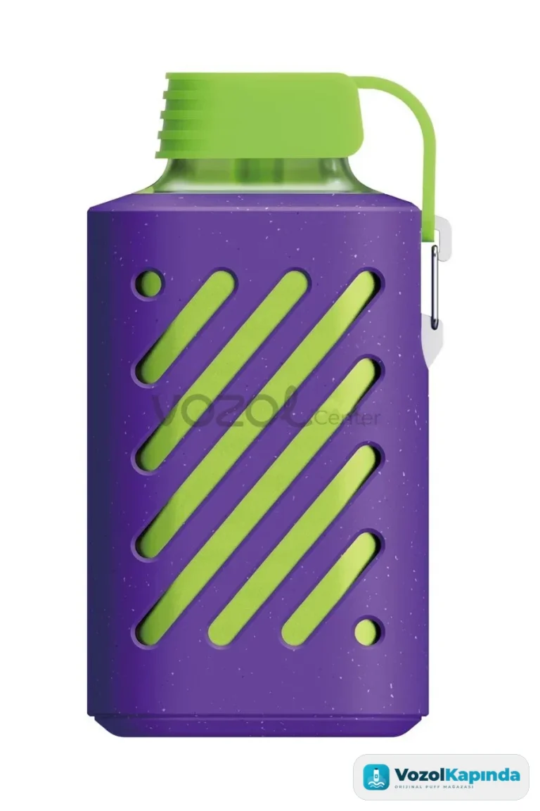 Vozol Gear 10000 Puff Grape Ice - görsel 3