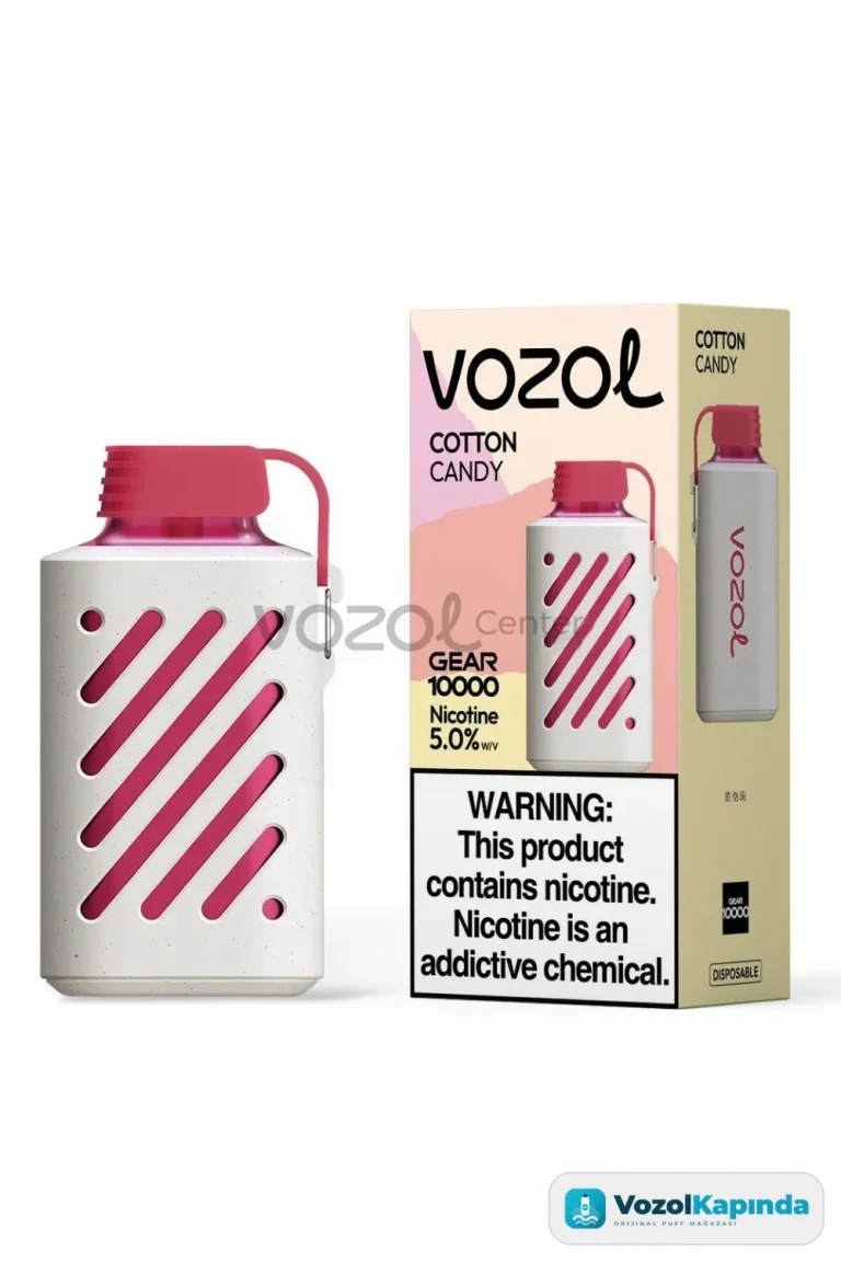 Vozol Gear 10000 Cotton Candy - görsel 3