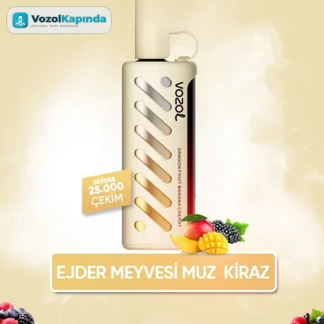 Vozol Gear Shisha 25000 Dragon Fruit Banana Cherry