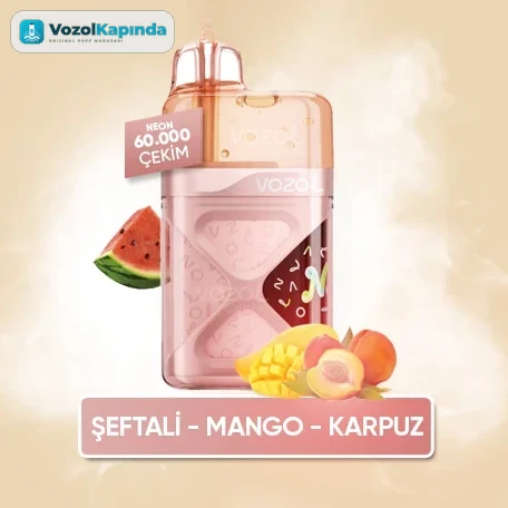 Vozol Neon 60000 Peach Mango Watermelon