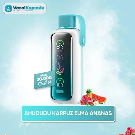 Vozol Star 20000 Raspberry Pineapple Watermelon Apple