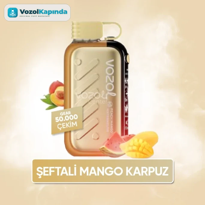 Vozol Gear Ice & Sweet 50000 Peach Mango Watermelon