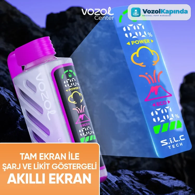 Vozol Gear Power 20000 Strawberry Watermelon - görsel 4