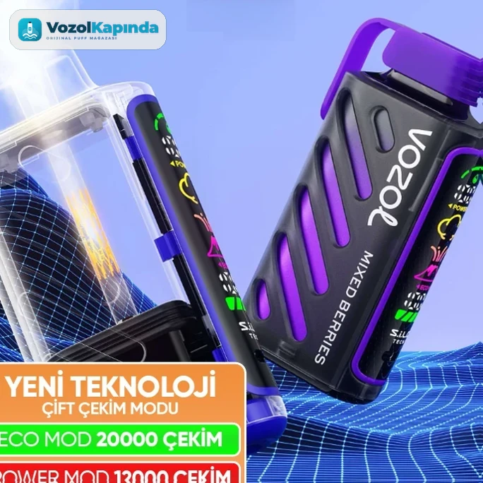 Vozol Gear Power 20000 Cool Mint - görsel 3