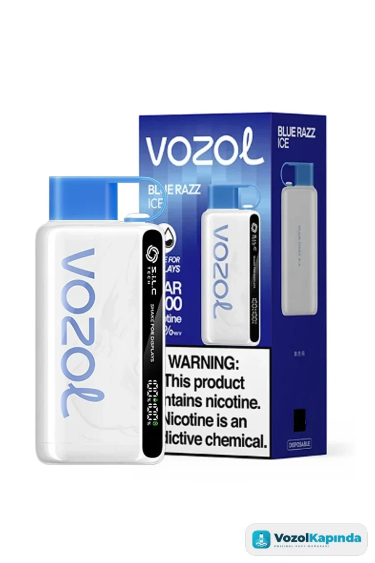 Vozol 12000 Puff Bluerazz Ice
