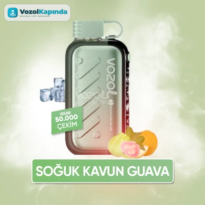 Vozol Gear Ice & Sweet 50000 Guava Melon Ice