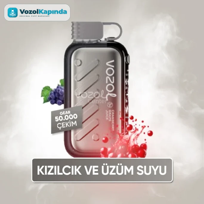 Vozol Gear Ice & Sweet 50000 Cranberry Grape Juice