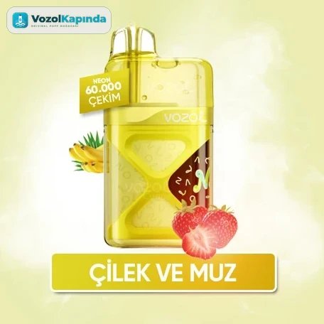Vozol Neon 60000 Strawberry Banana