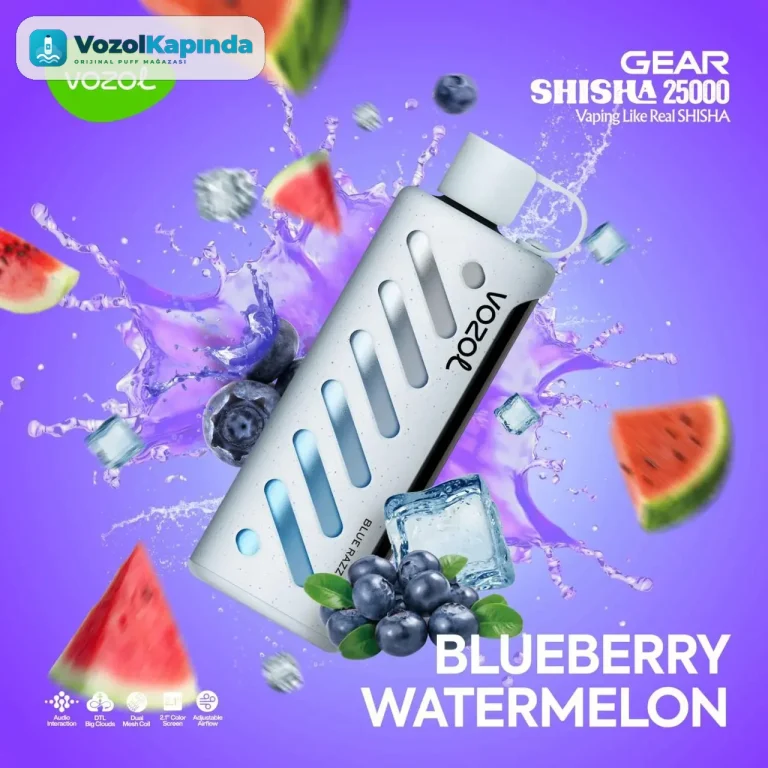 Vozol Gear Shisha 25000 Blueberry Watermelon
