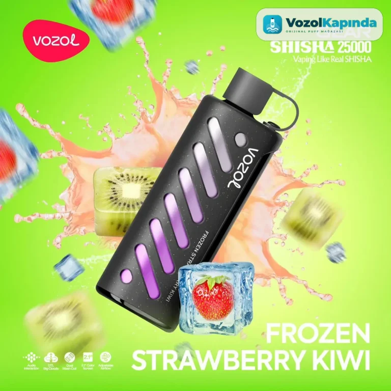 Vozol Gear 25000 Frozen Strawberry Kiwi