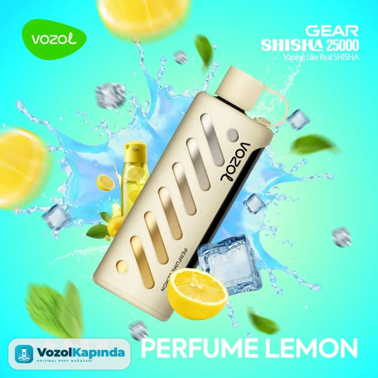 Vozol Gear Shisha 25000 Perfume Lemon