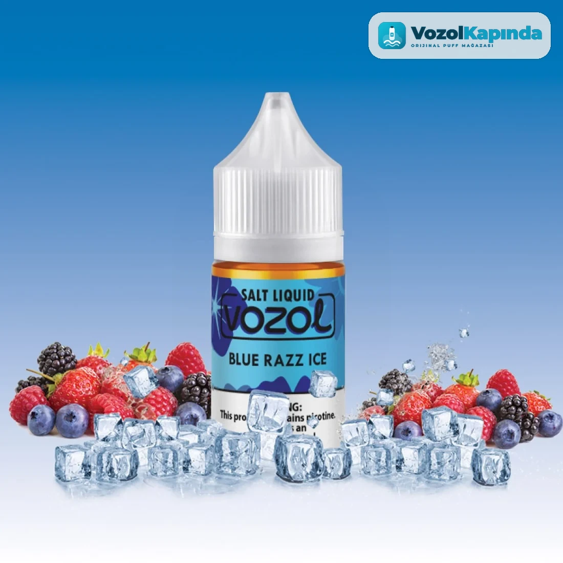 Blue Razz Ice Salt Likit