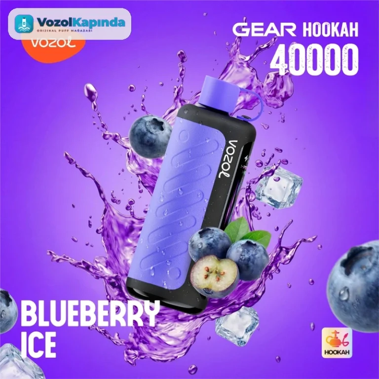 Vozol Hookah 40000 Blueberry Ice