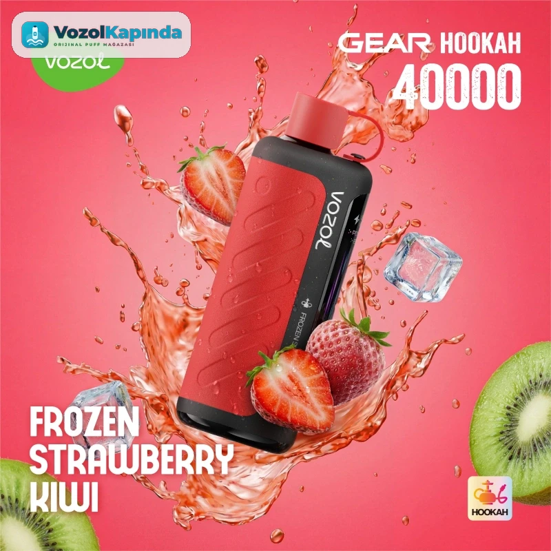 Vozol Hookah 40000 Frozen Strawberry Kiwi