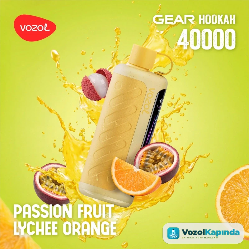 Vozol Hookah 40000 Passion Fruit Lychee Orange