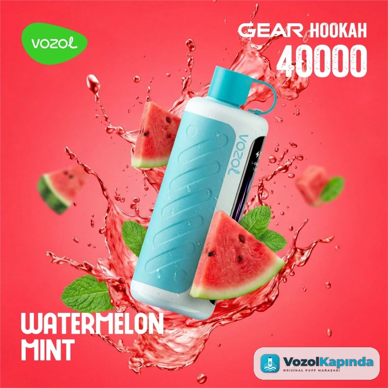 Vozol Hookah 40000 Watermelon Mint