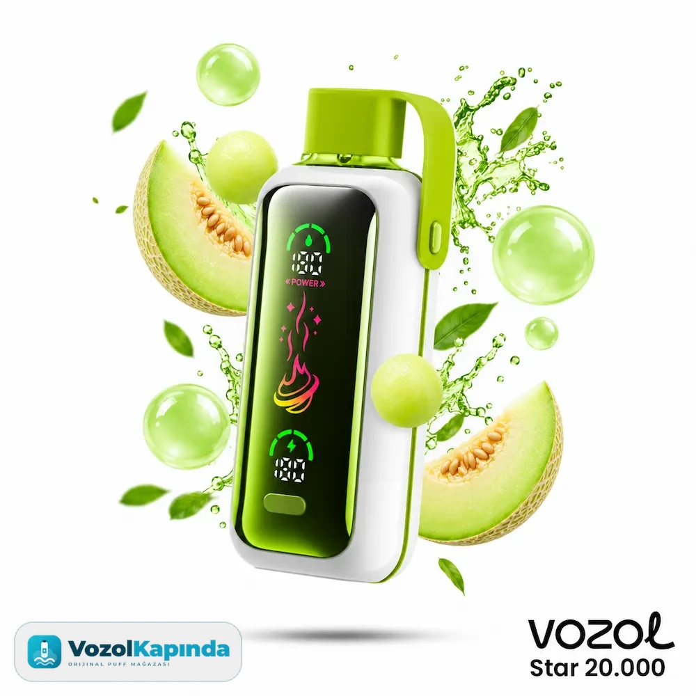 Vozol Star 20000 Melon Bubble Gum